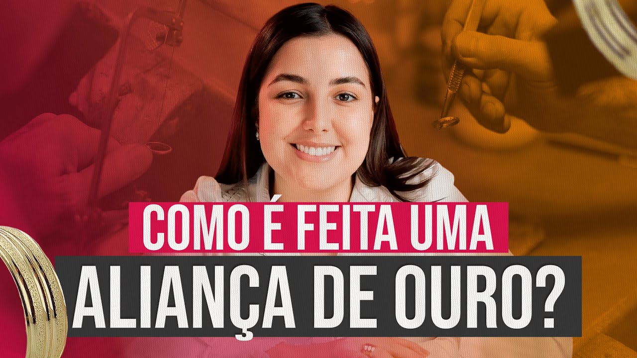Como é feita uma aliança de ouro?