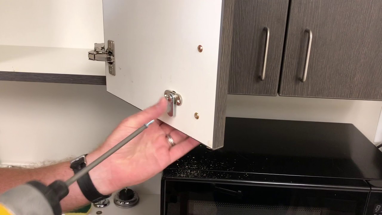 Hafele Symo lock install