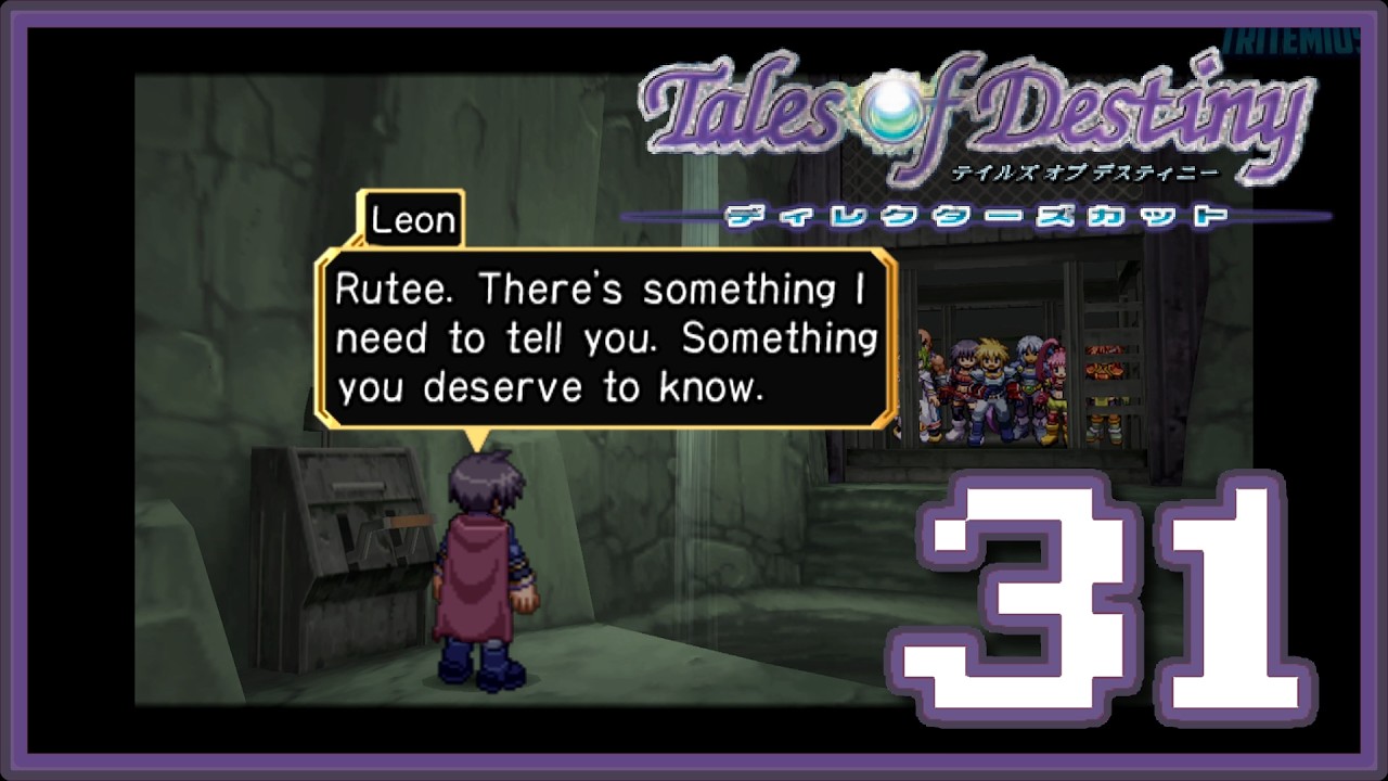 Tales of Destiny: DC #31 - Undersea Cave, Leon Boss Battle & Dycroft Rising - (No Commentary)