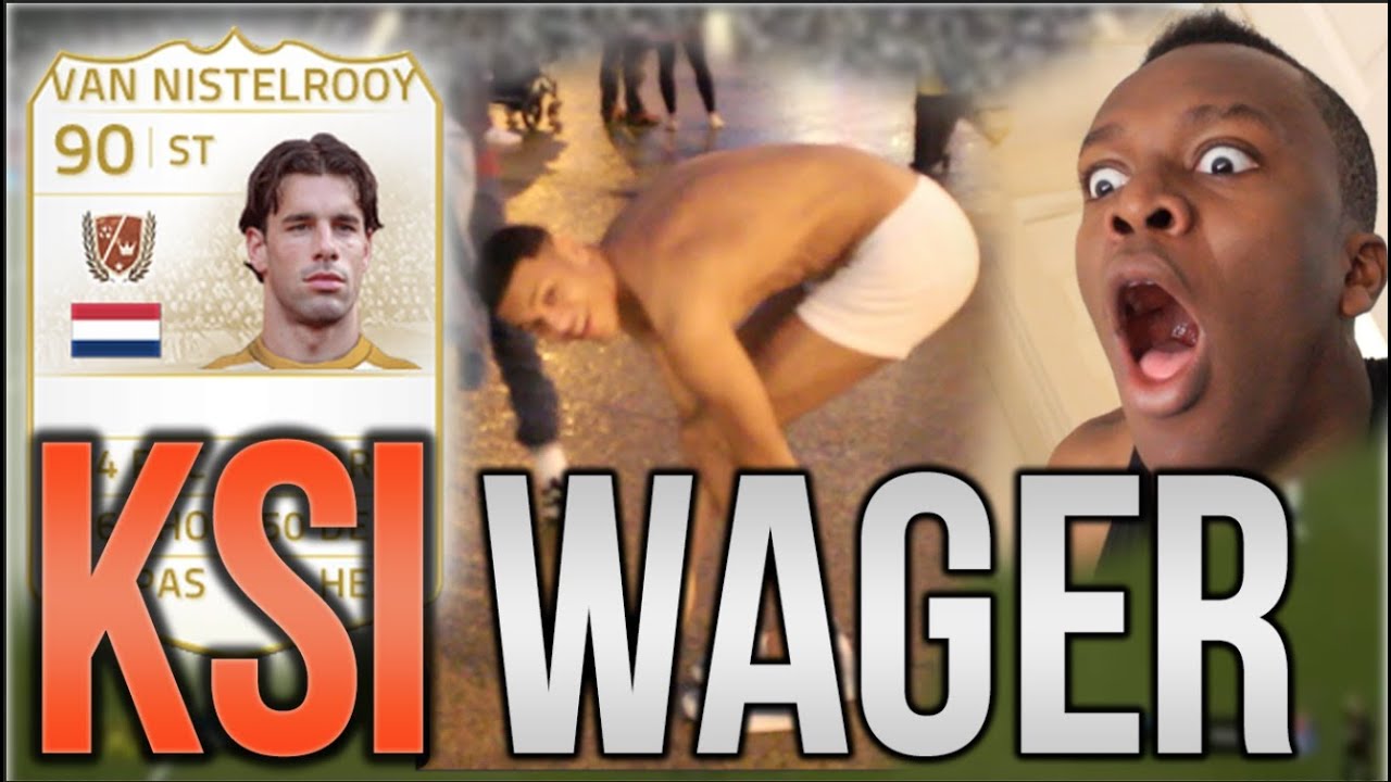 CRAZY LEGEND WAGER vs KSI!! - FIFA 14 NEXT GEN