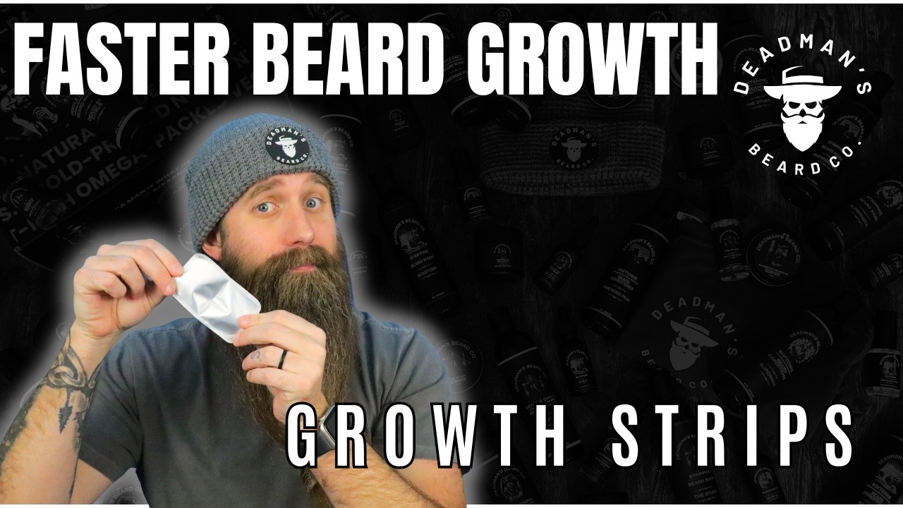 How To Make Your Beard Grow Faster! Beard Growth Strips