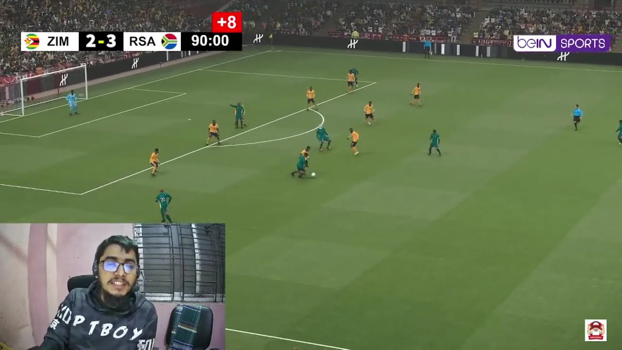 Zimbabwe vs South Africa | Africa Cup Of Nations 2025 | Full Match Streaming | PES 21