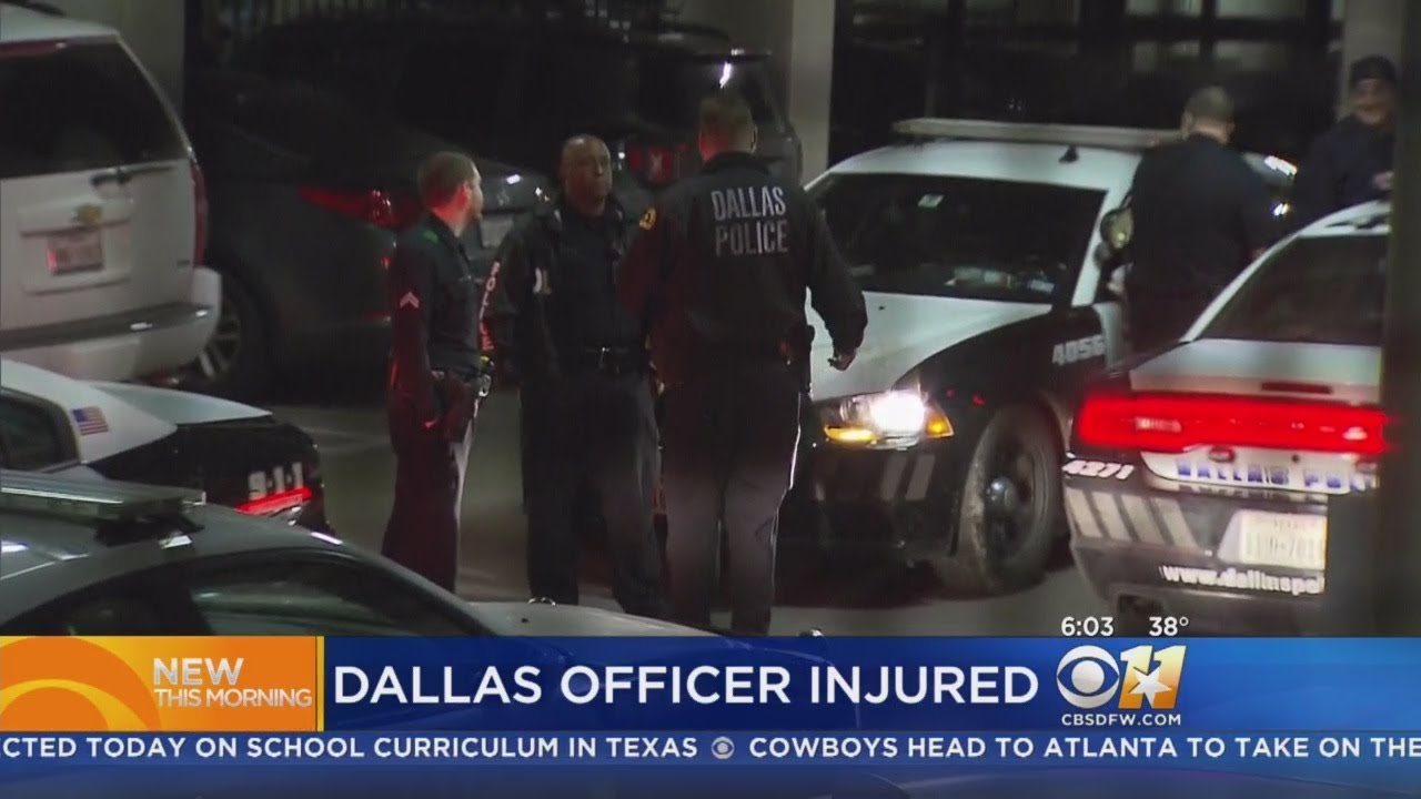 Off-Duty DPD Officer Hit By A Car After Confronting Burglars