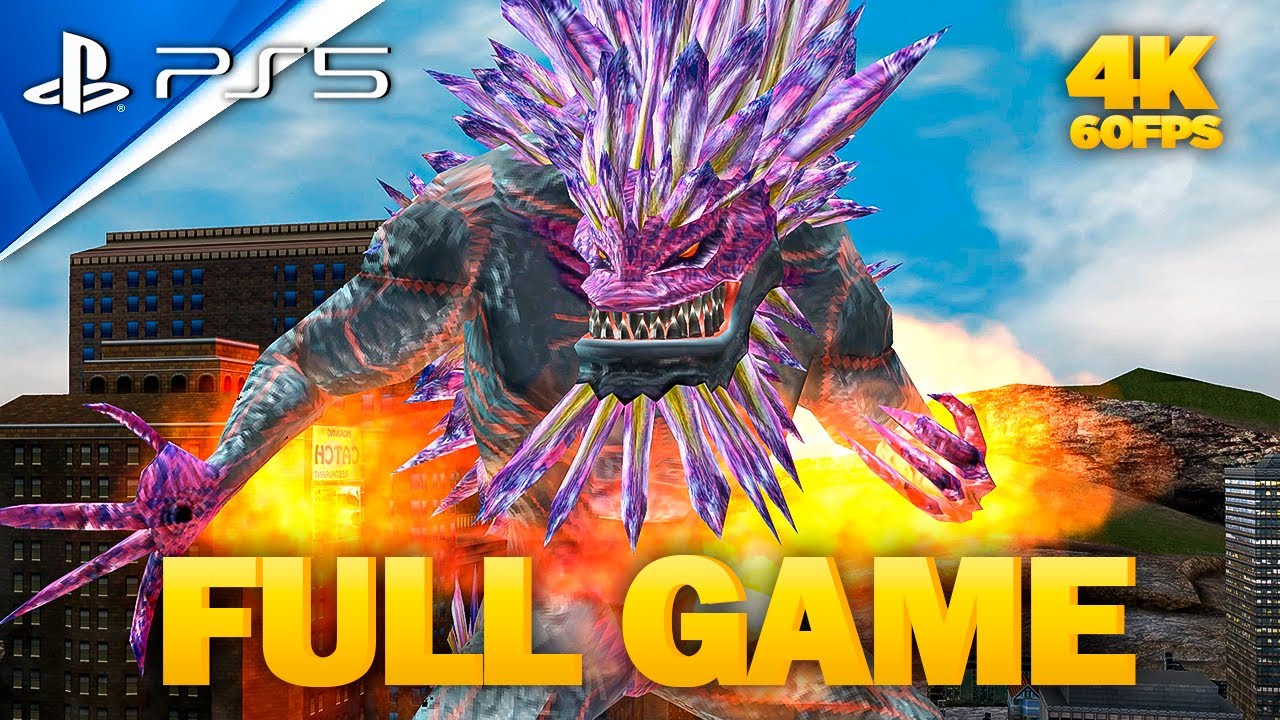 GODZILLA UNLEASHED (Best Version) Full Game Walkthrough Gameplay | 4K 60FPS