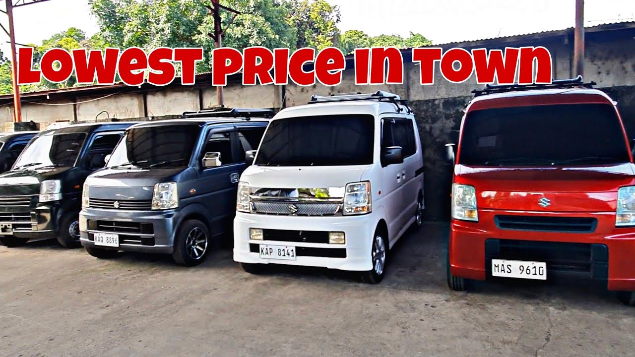 Mura at loaded Minivan sa RCC INNOVE CARS.Suzuki Da64v Da64w Manual 4x4 Matic 4x4