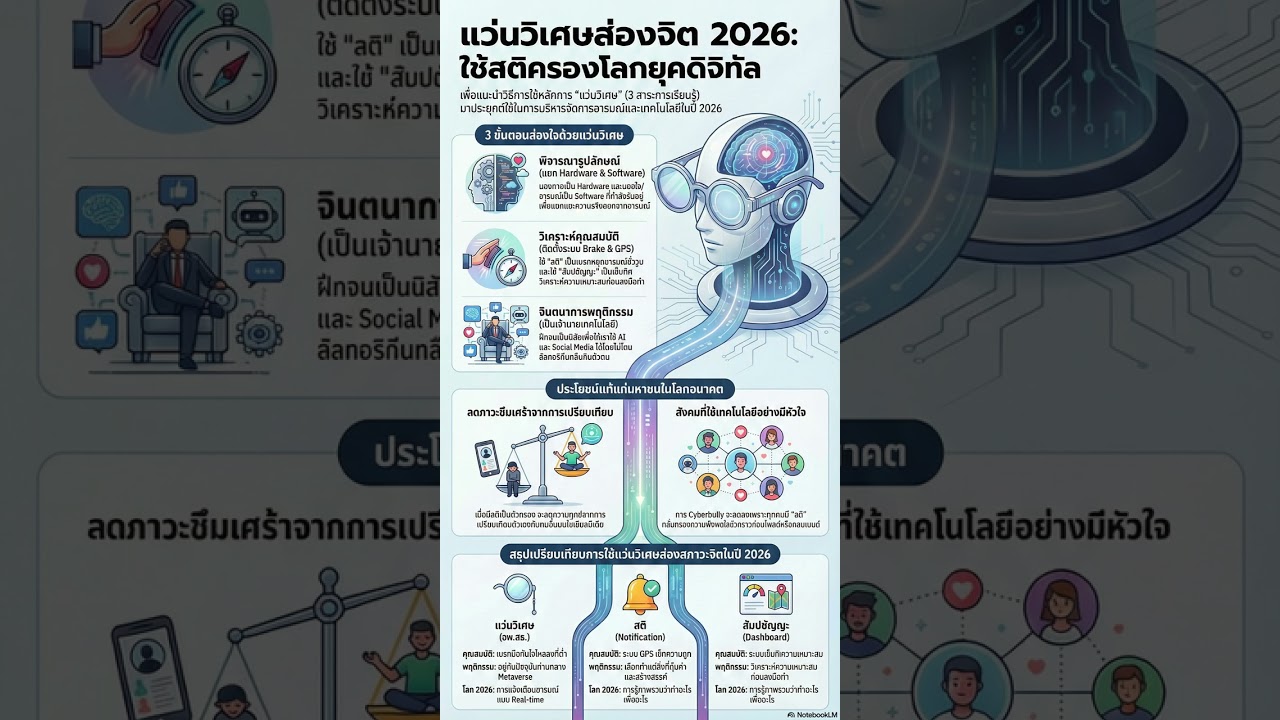 แว่นวิเศษ อพ.สธ จากพืช สู่จิตใจ นามธรรม!