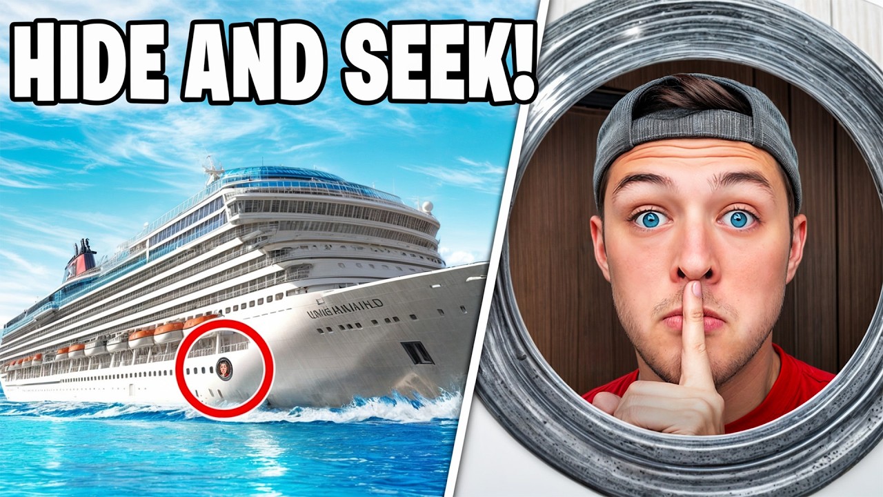 HIDE & SEEK on WORLD'S BIGGEST CRUISE SHIP