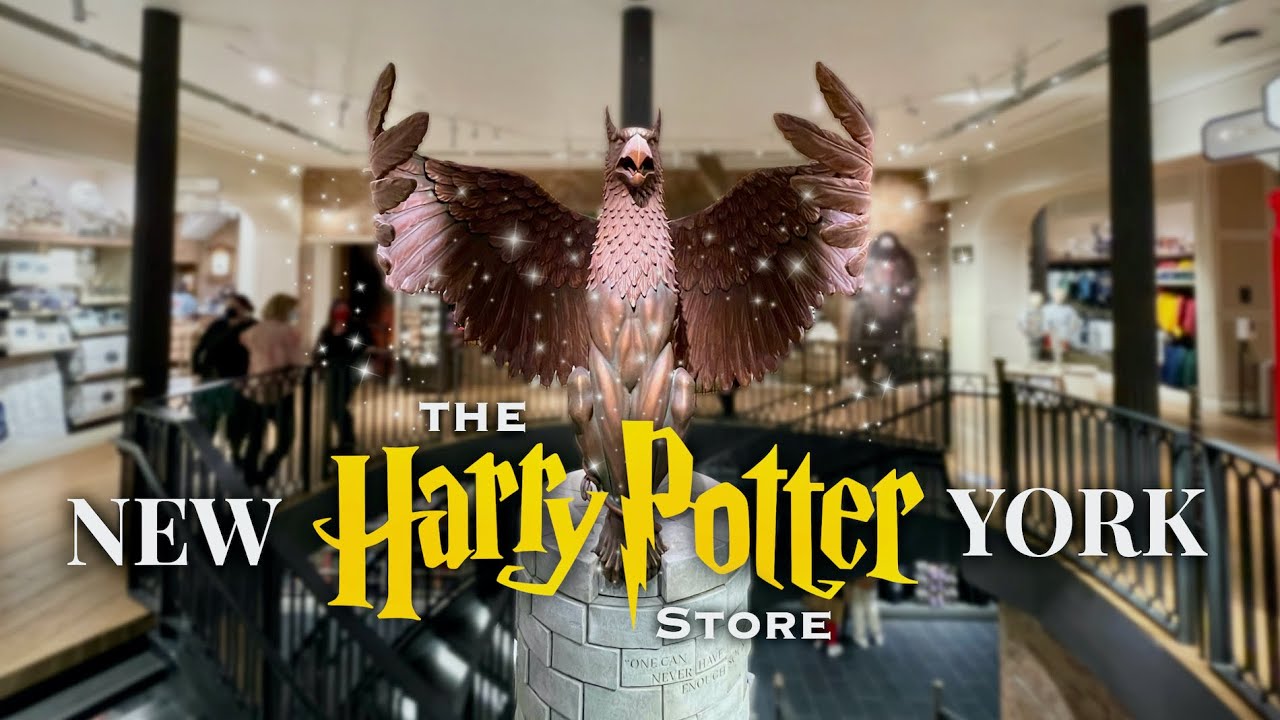 СОВЕРШЕННО НОВЫЙ магазин Harry Potter в Нью-Йорке | Полный тур и пошаговое руководство