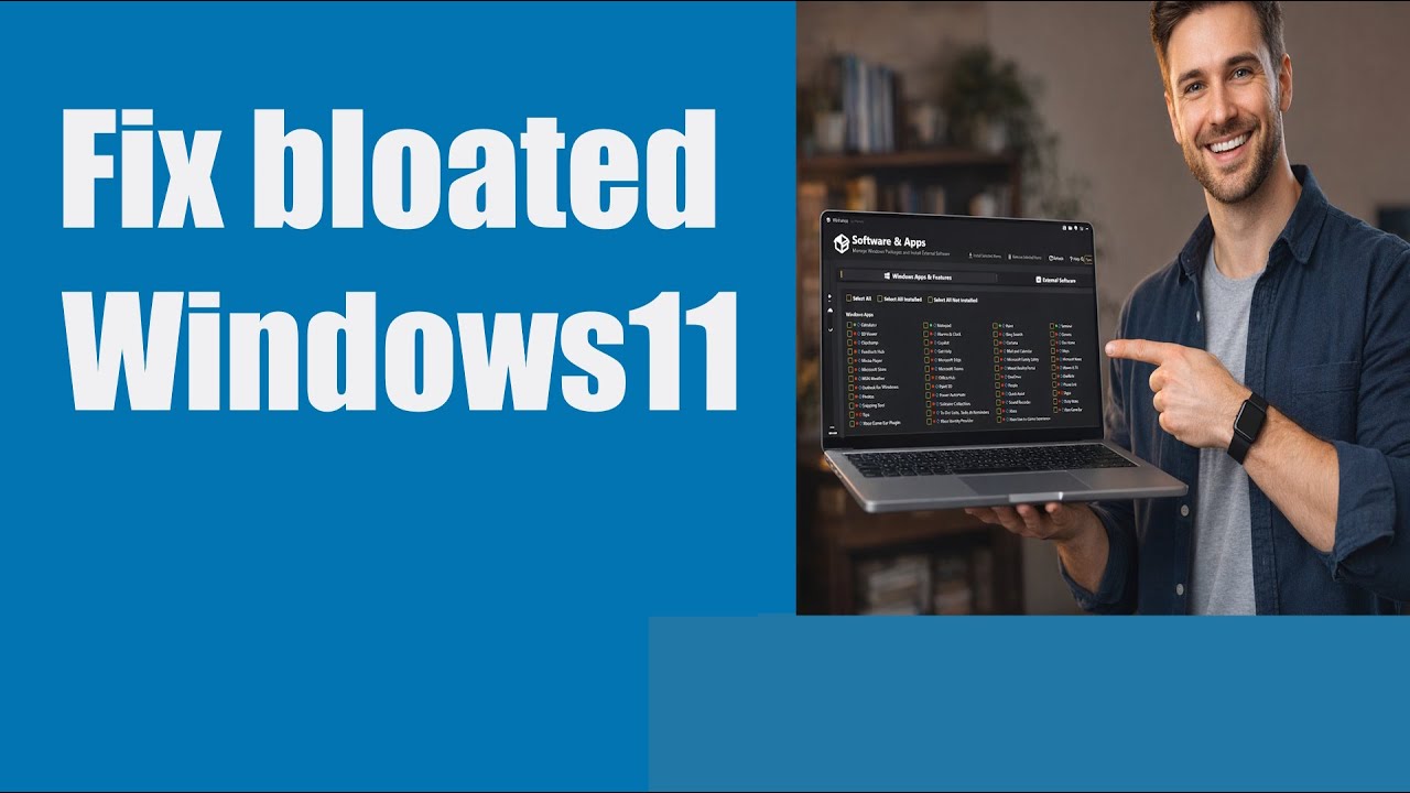 Устраните проблемы с Windows 11 с помощью WinHance.