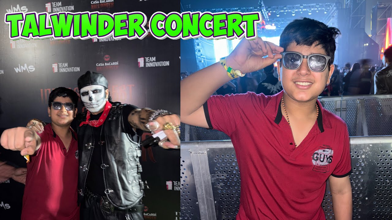 Talwinder Live Concert in Delhi 🔥 | VVIP Experience 😱| Meet n Greet 🫶🏻 @Talwiinder 