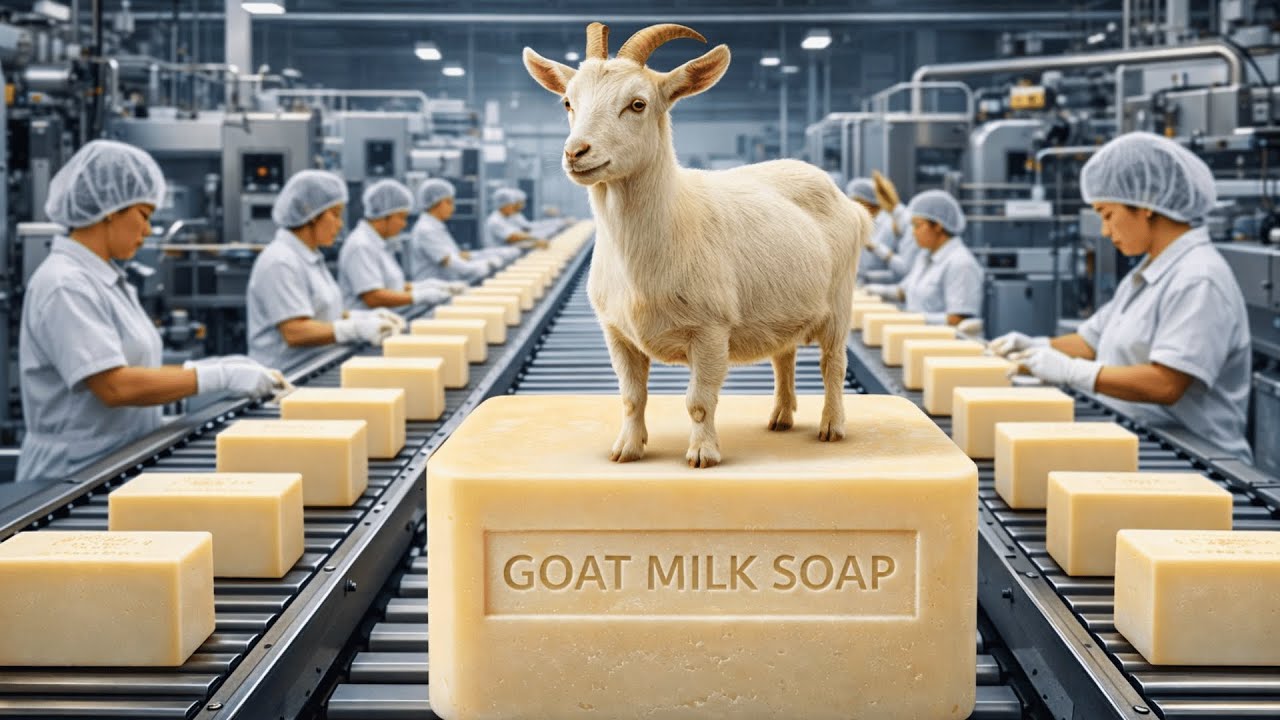 Inside the Goat Milk Soap Factory | Full Process