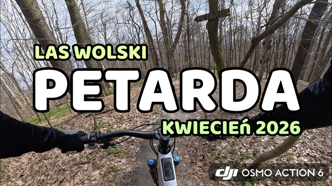 PETARDA 🔥 Pierwsza jazda na AMFLOW 🚴 LAS WOLSKI 🌲 2026