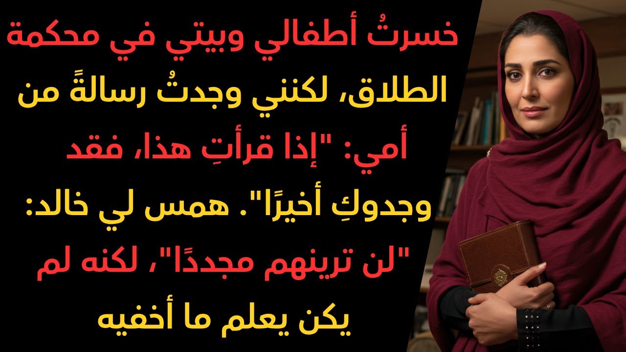 زوجي طلقني وسرق أطفالي — لكن خزنة أمي المخفية غيرت كل شيء