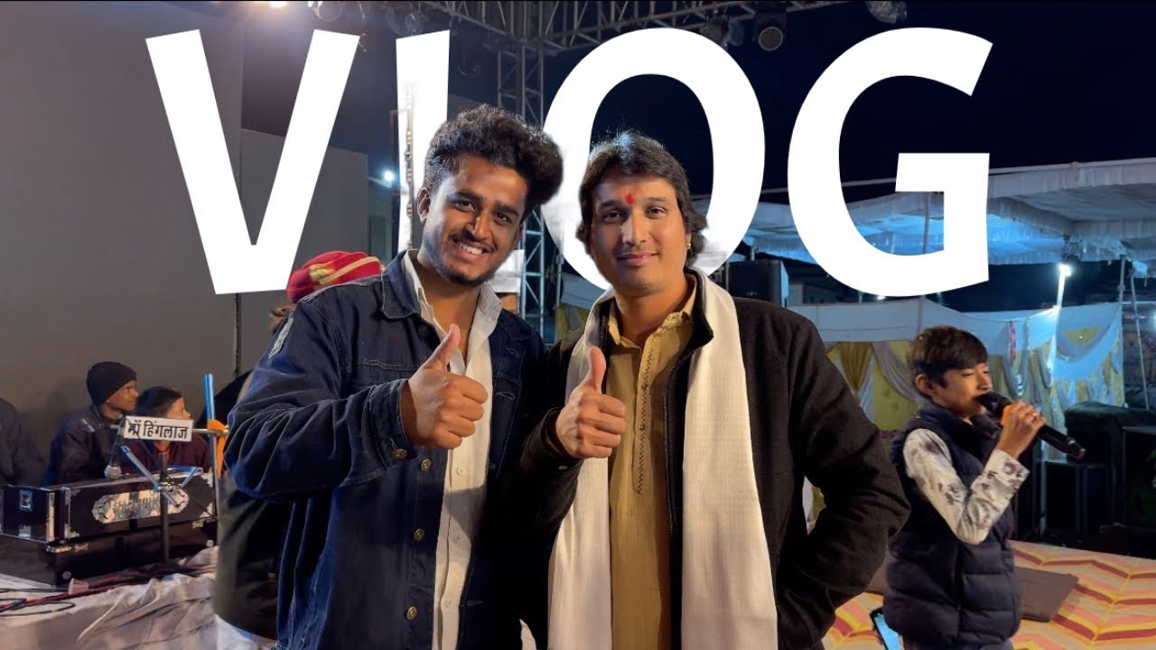 आज की शाम Bhagwat Ji Suthar के नाम 😍 - VLOG