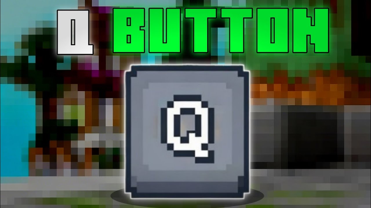 Q button mcpe | Q button for Minecraft bedrock | how to get Q button with keymapper [day 63/100]🔥