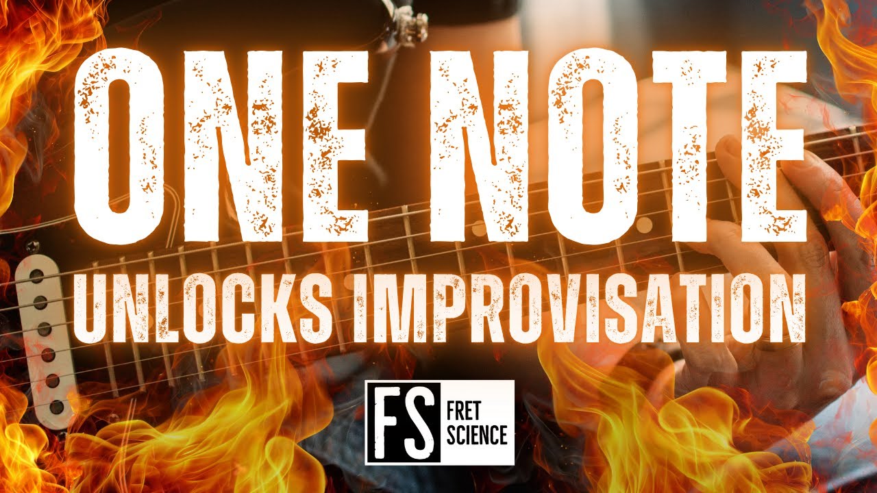 You can improvise over chord changes, even if you can only find *one* note by name