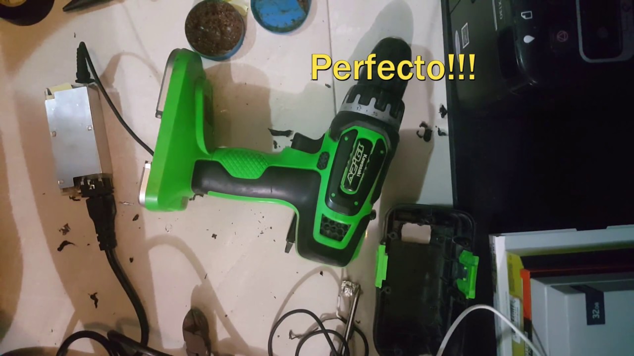 Taladro Inalambrico a Alambrico 127v CA Paso a Paso