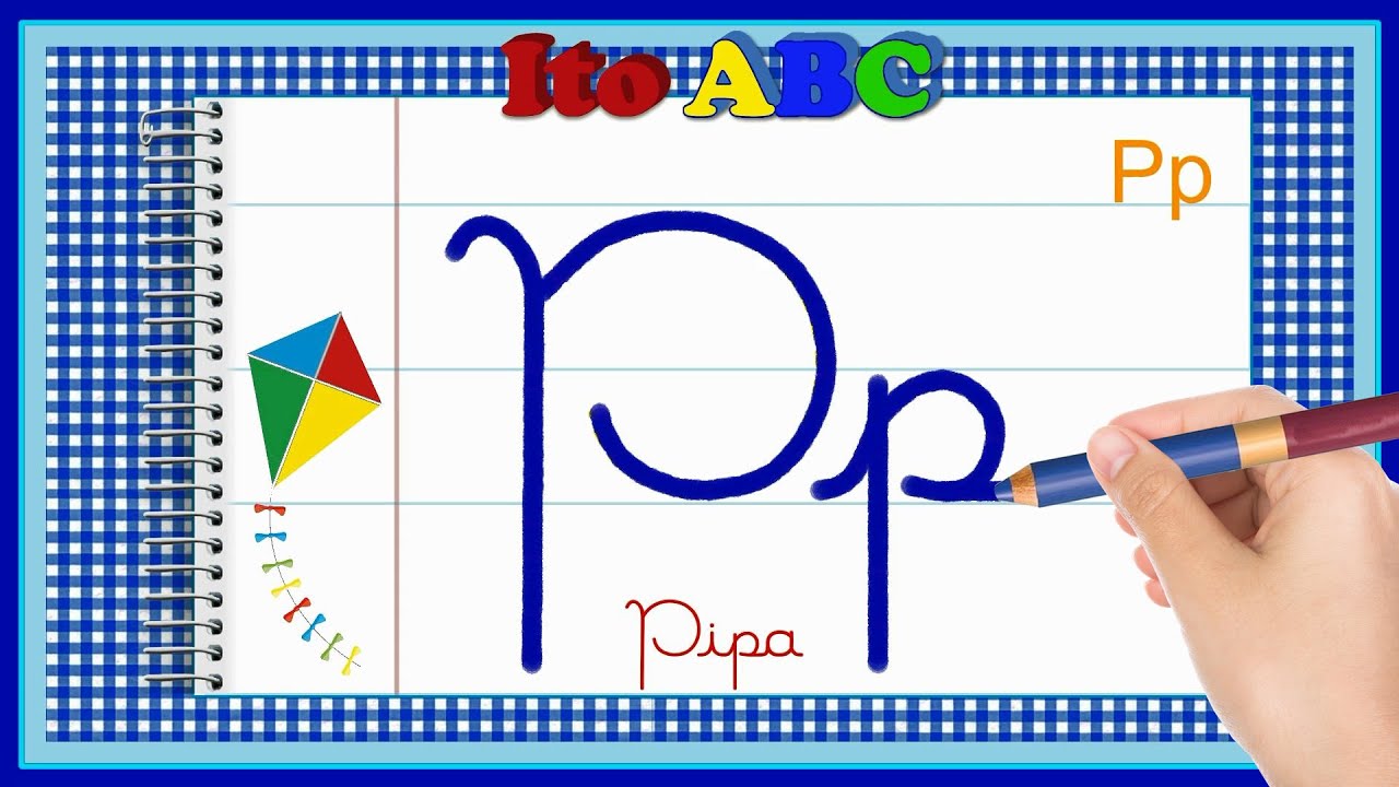 Aprenda a Escrever o Alfabeto com Letras Cursivas e Números com Ótima caligrafia em Português [036]