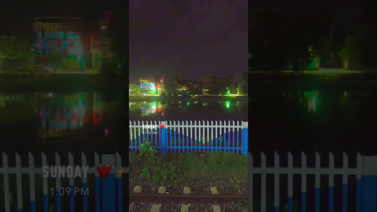 saiyara song /night view railway station/ mausam #nightcore #nightlife #sayarasong