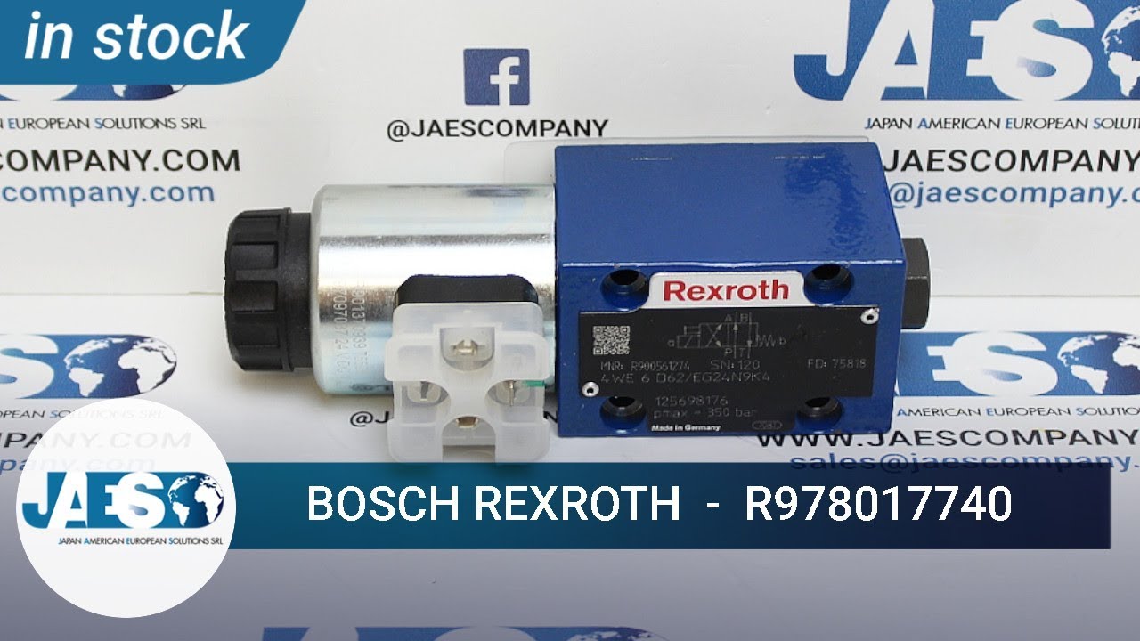 BOSCH REXROTH R978017740 (IN STOCK) Directional control valves