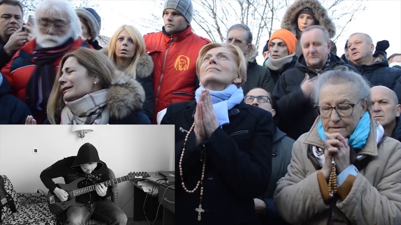 Virgin Mary's apparition in Croatia - Black Metal Edition