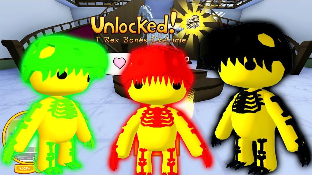 Wobbly Life SECRET: T-Rex Bones Outfit freischalten! 🦖 – Update v0.6.5