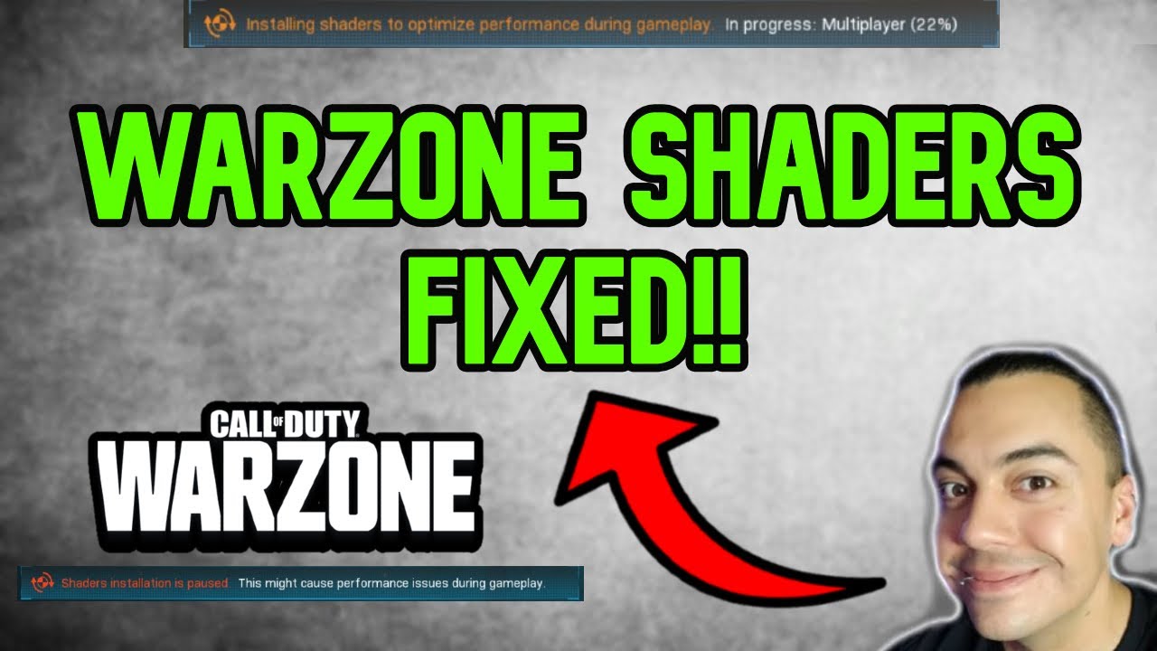 How To Fix SHADERS in WARZONE and Call of Duty Cold War FOREVER!