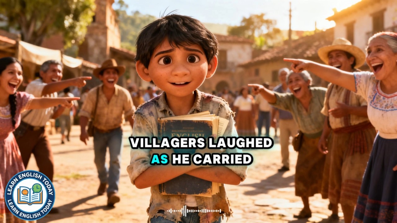 Learn English Today | The Boy Who Learned English to Escape Poverty | Inspire Story
