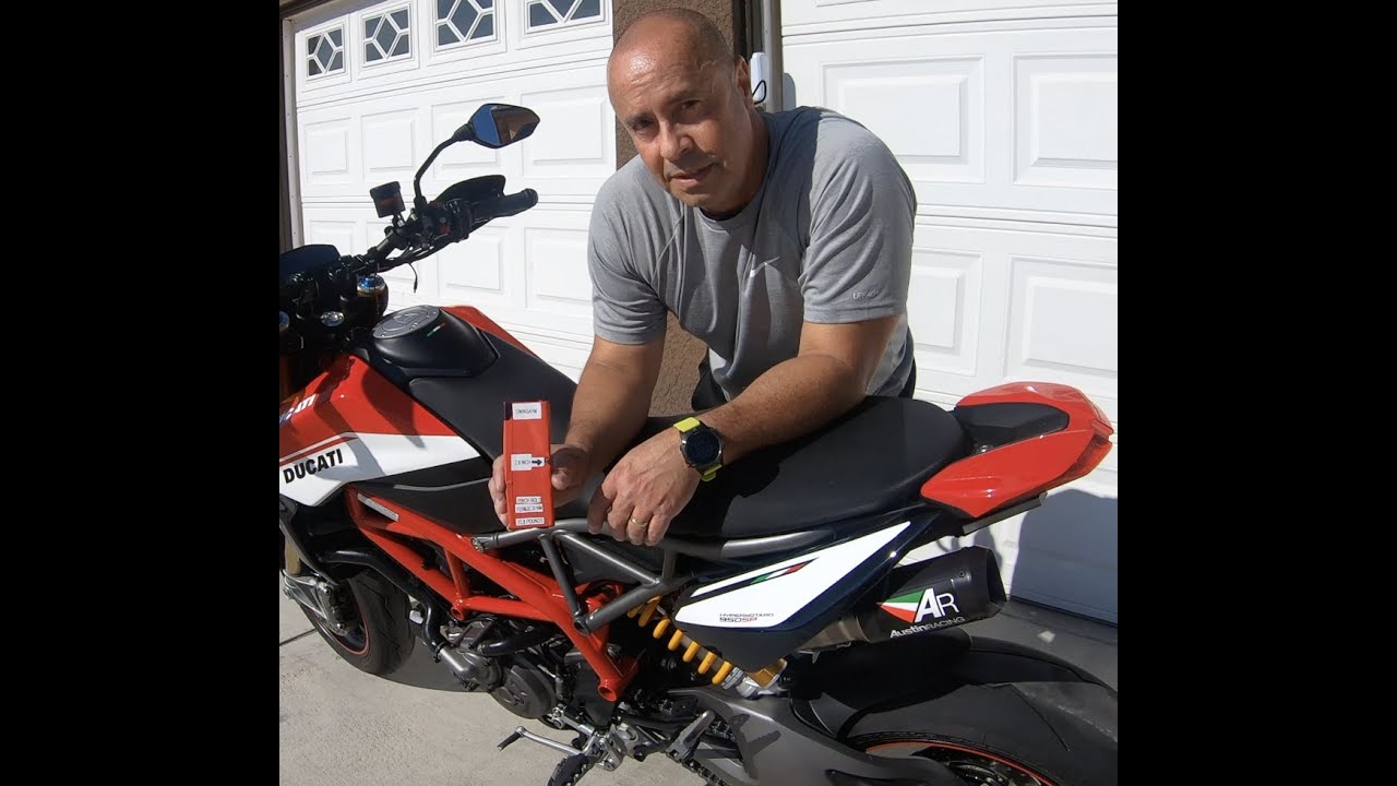 Hypermotard Chain Adjustment Tip