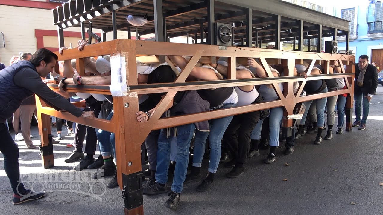 Primer Ensayo Costaleros de los Panaderos 2020. Cuadrillas del Soberano.