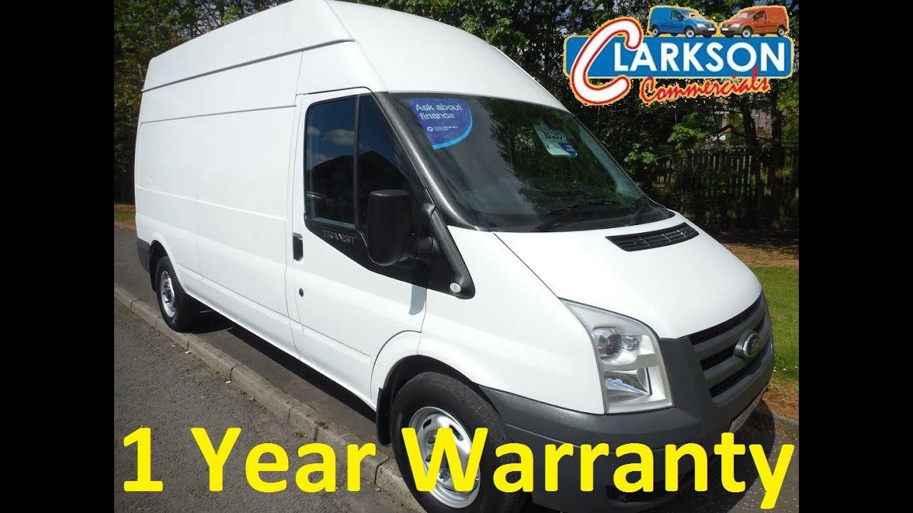 FOR SALE - www.clarkson-commercials 2010 Ford Transit T350L 100ps LWB High Roof AX10 HPY