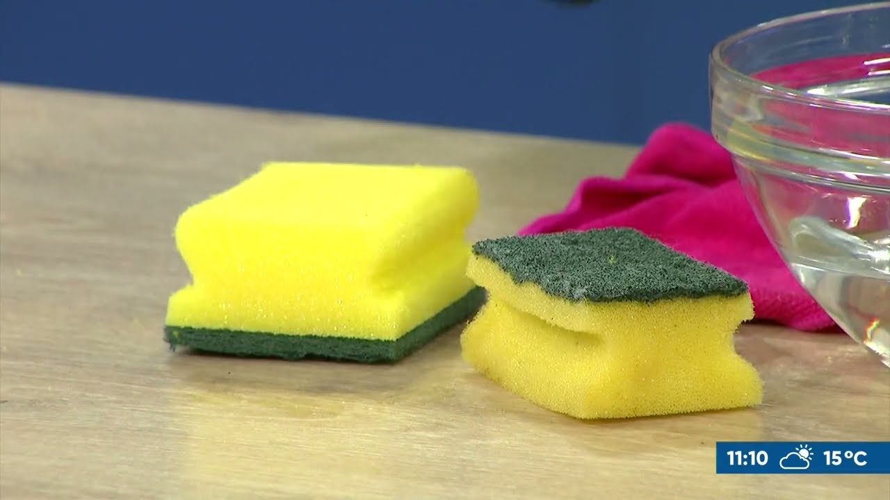 Ana Dur&aacute;n nos ense&ntilde;a limpiar correctamente las esponjas