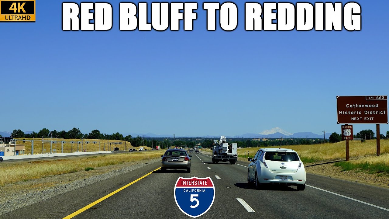 Interstate 5 North: Red Bluff to Redding, California