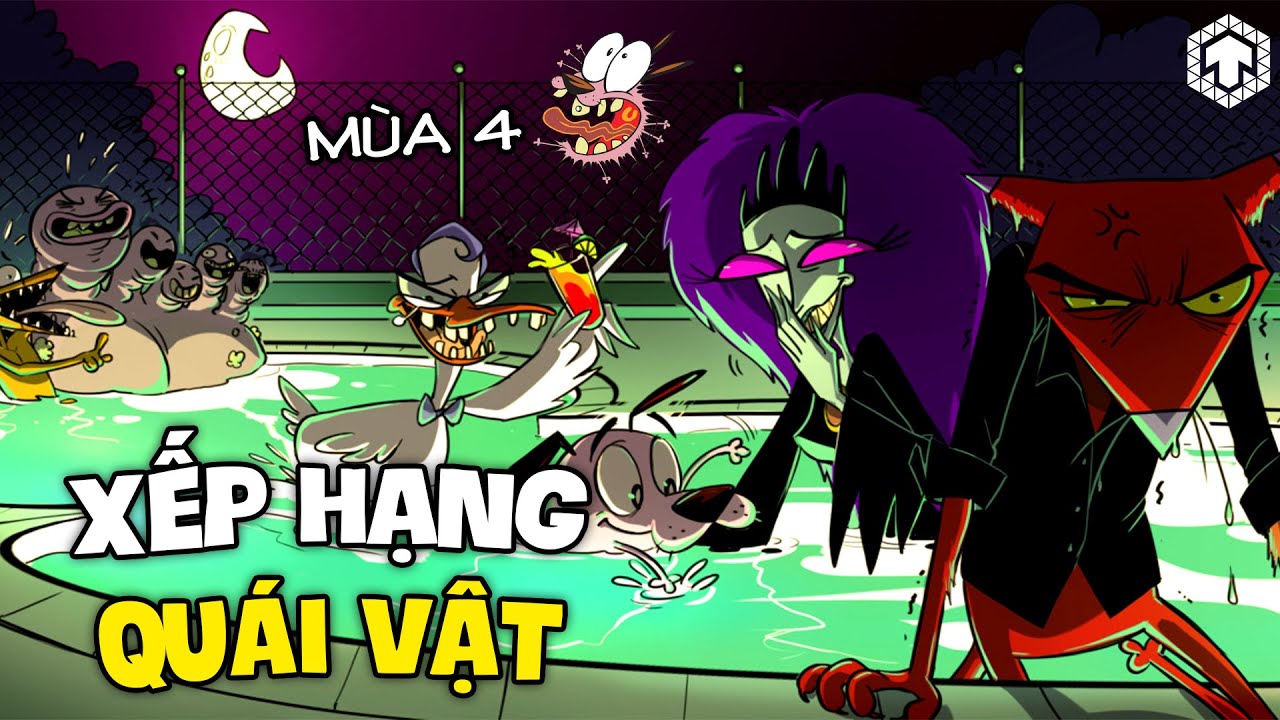Xếp Hạng Toàn Bộ Phản Diện Mùa 4 Trong Courage Chú Chó Nhút Nhát | Courage The Cowardly Dog |Ăng Ten