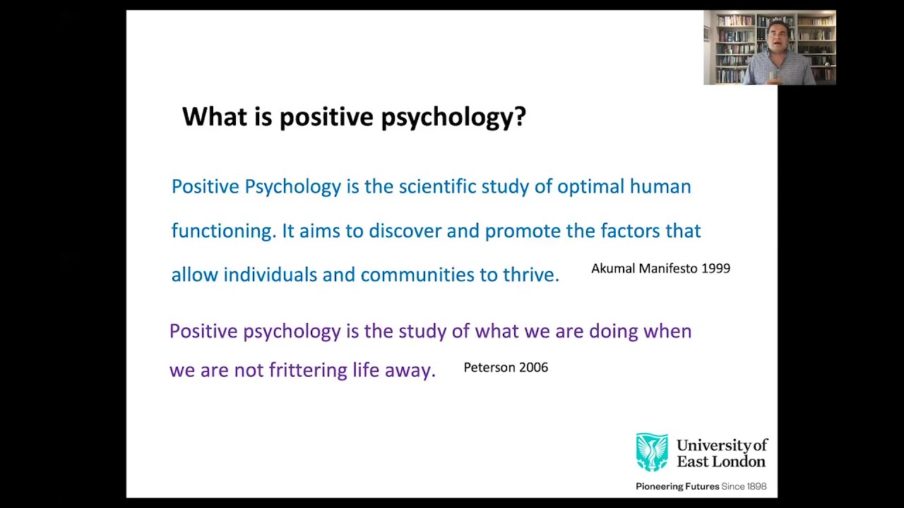 Applied Positive Psychology & Coaching Psychology by Professor Christian van Nieuwerburgh