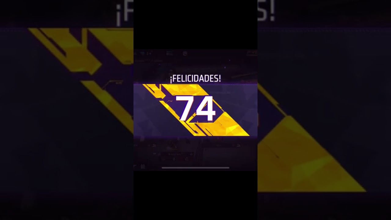 Recompensa por subir a nivel 74 🤯 #freefire #shorts