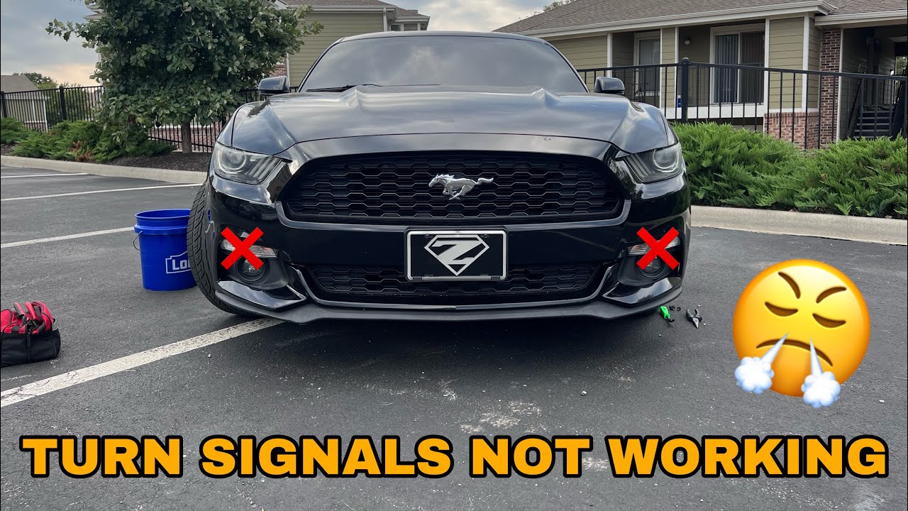 2015-2017 Mustang Turn Signal Bulb Replacement (ALL FRONT AMBER BULBS)