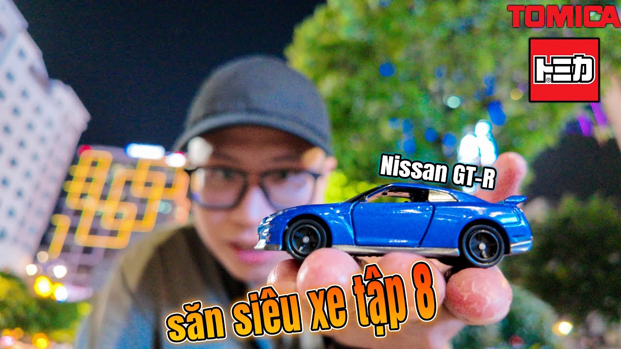 SĂN XE HOT WHEELS 8: Chiếc Nissan GT-R nhà TOMICA Đầu tiên mình chơi