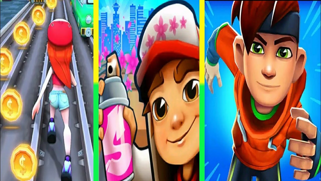 Subway Surfers VS MetroLand - Endless Arcade Run VS Bus Rush 2 Gameplay