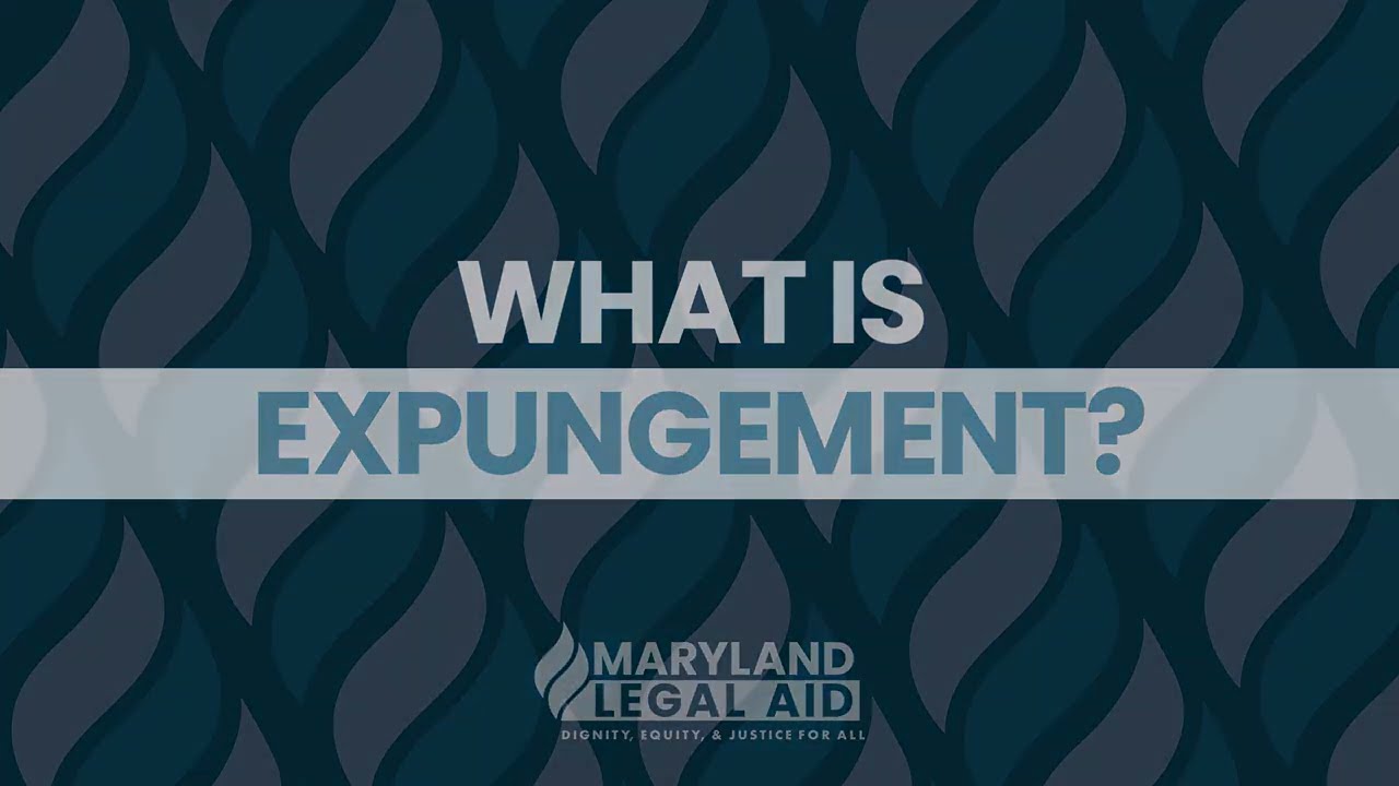 What is expungement?