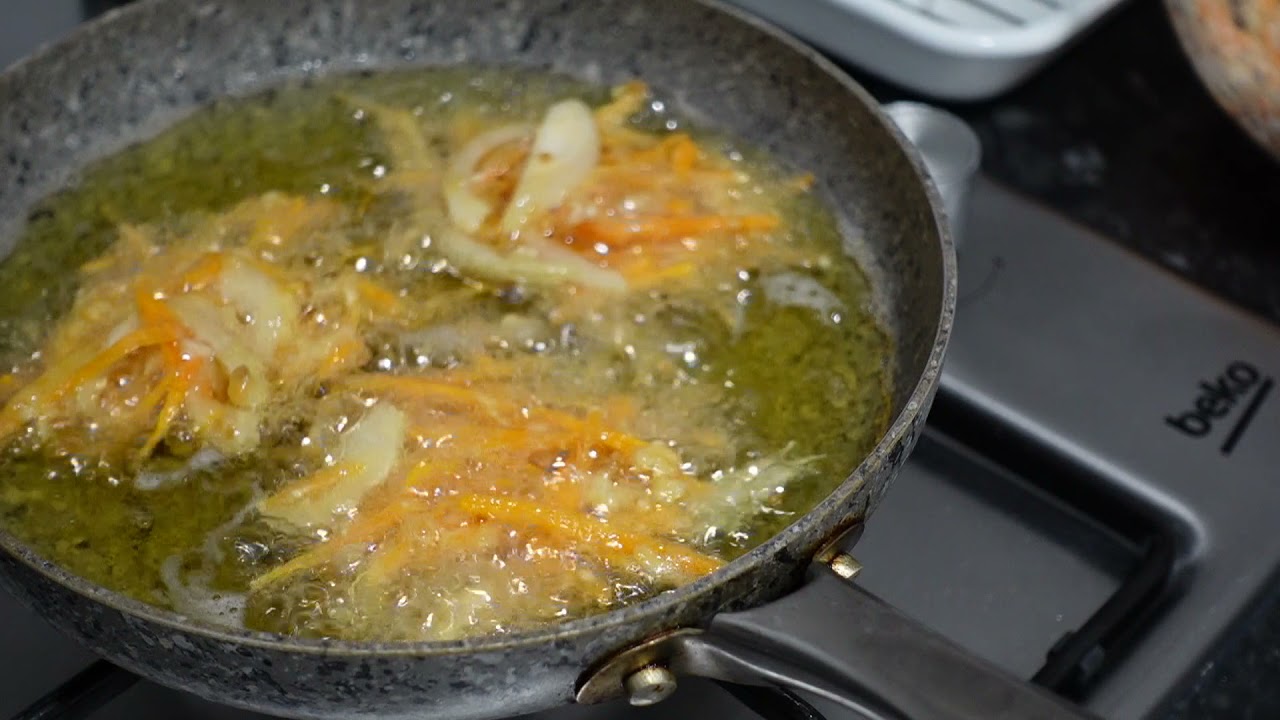 Carrot & Onion tempura (Kakiage)