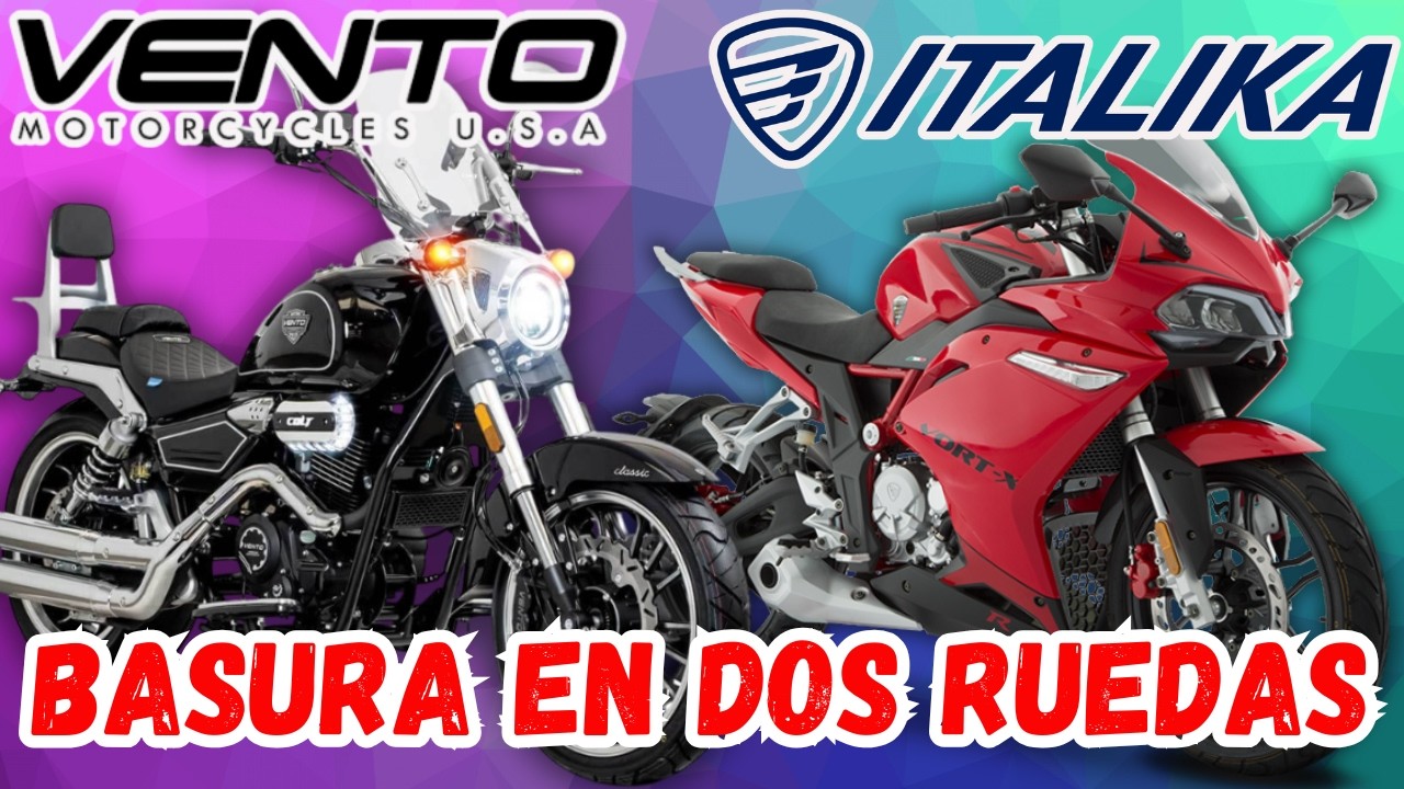 LAS MOTOS PEORES MOTOS DE ITALIKA Y VENTO NUNCA LAS COMPRES