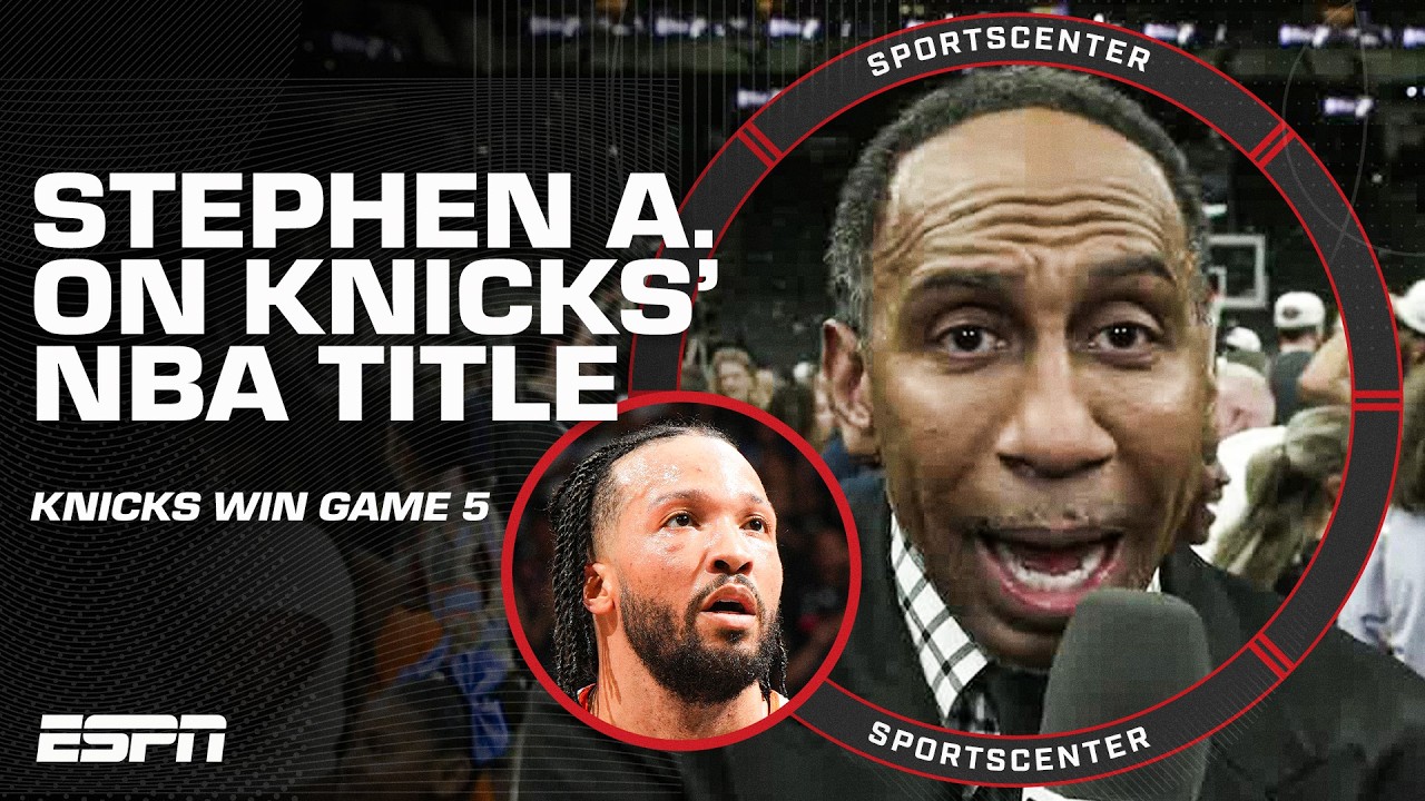 &laquo;ЛУЧШЕЕ ЧУВСТВО В МОЕЙ ЖИЗНИ&raquo; 🗽 Стивен Эй о чемпионстве Knicks в НБА | SportsCenter