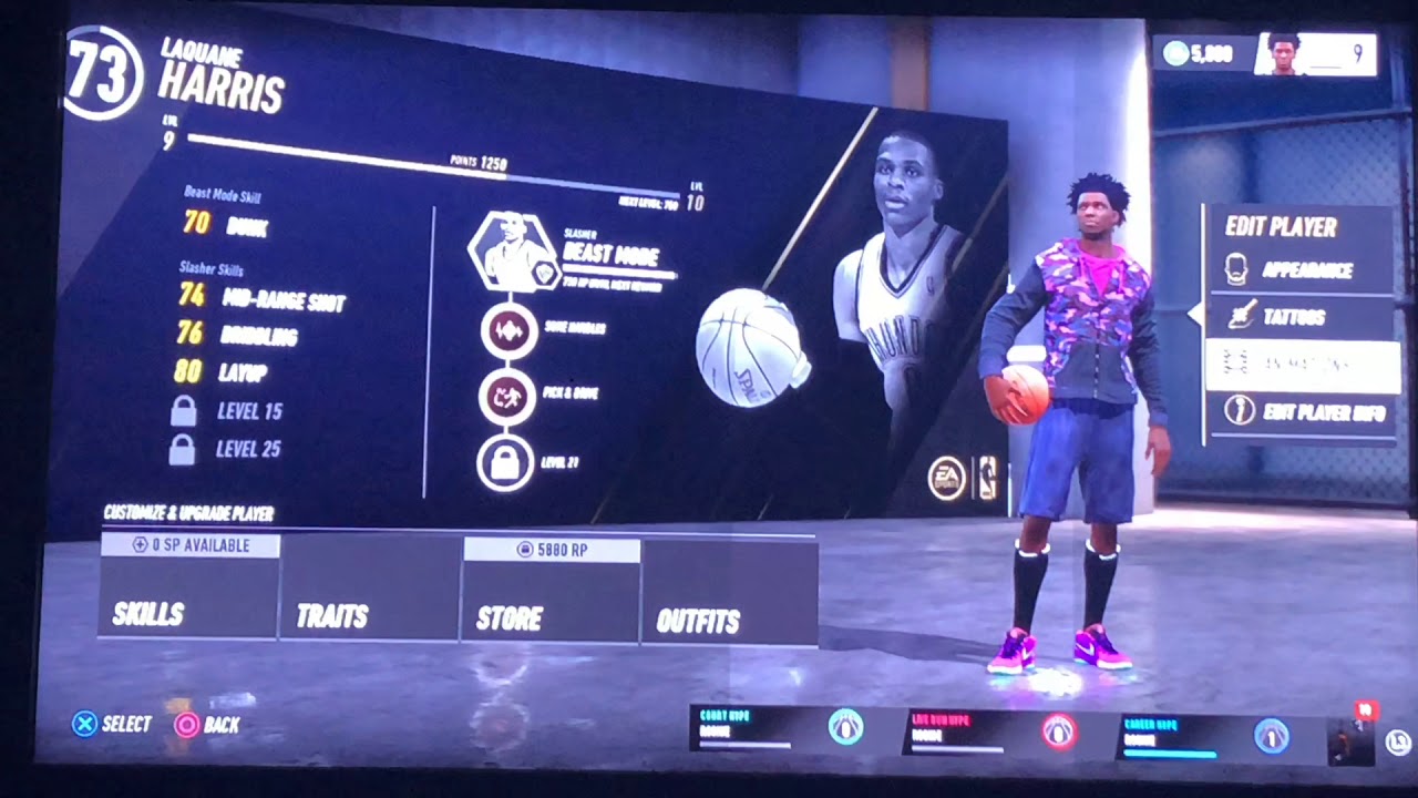 NBA Live 19 Layups,Jumpshots,Dunk animations