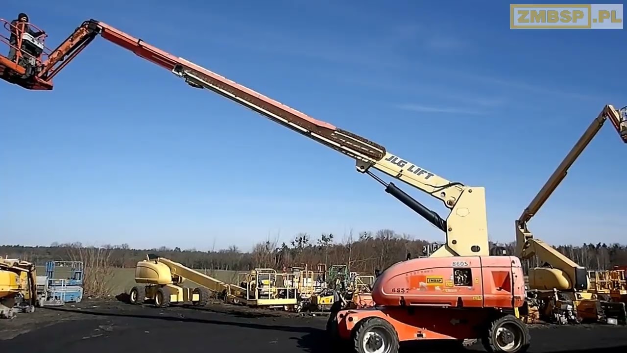Podnośnik koszowy teleskopowy 4x4 JLG 860SJ