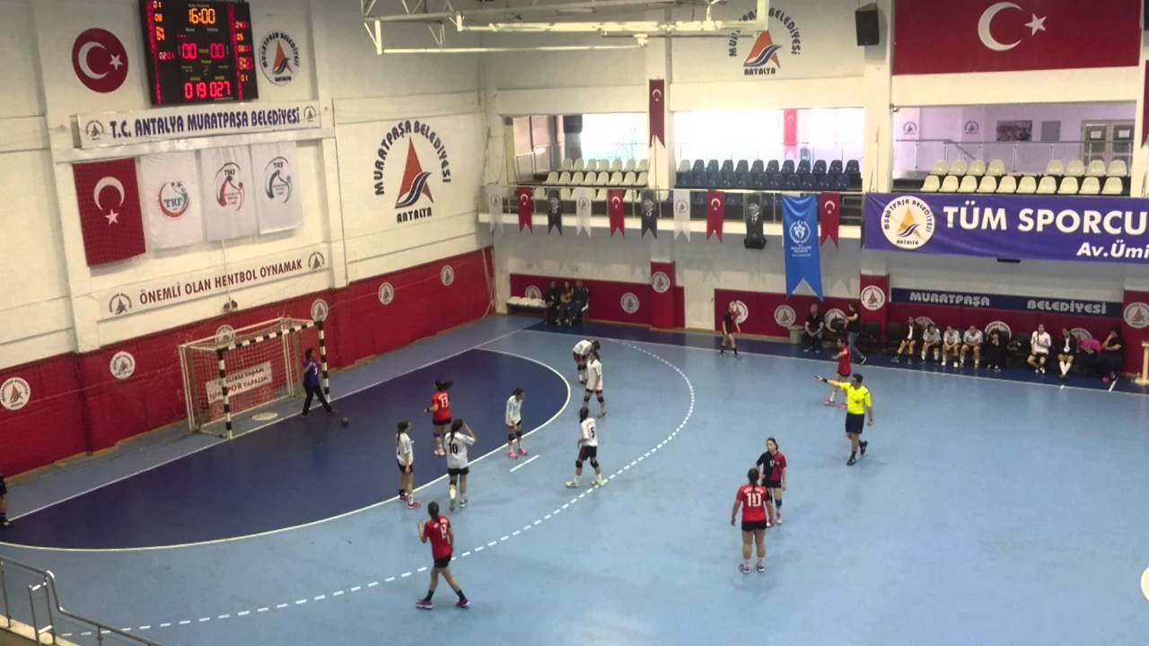 Antalya -Eskişehir Yıldız Kızlar Hentbol Türkiye Şampiyonluk Maçı 2.devre