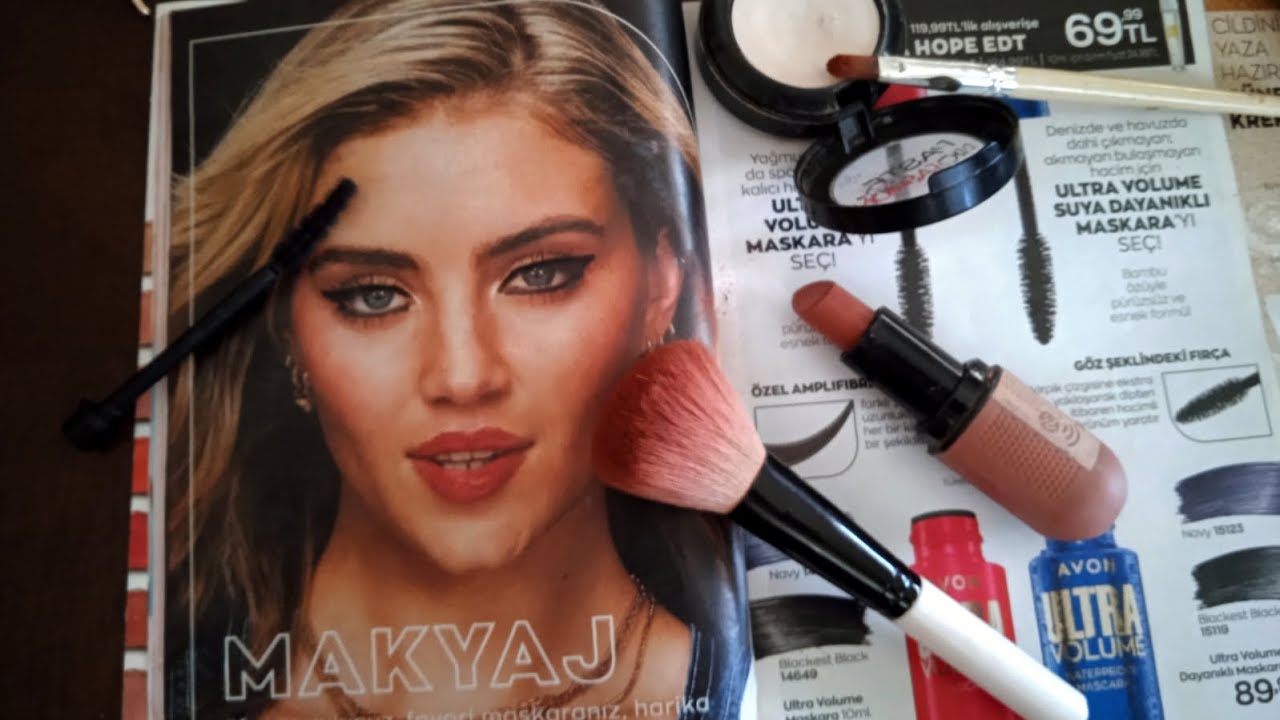 Dergi Makyajı 💄😘 Anlaşılmayan Fısıltı | Ağız Sesleri | Türkçe Asmr