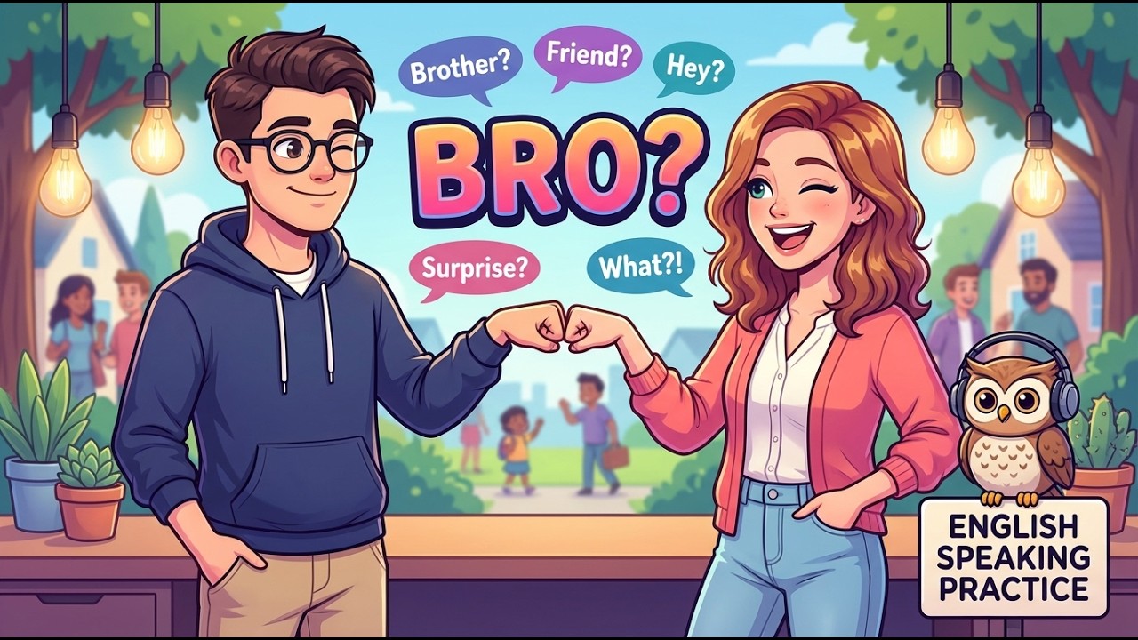 Americans Say BRO All The Time - Native English Speaker Reveals 5 Secret Meanings