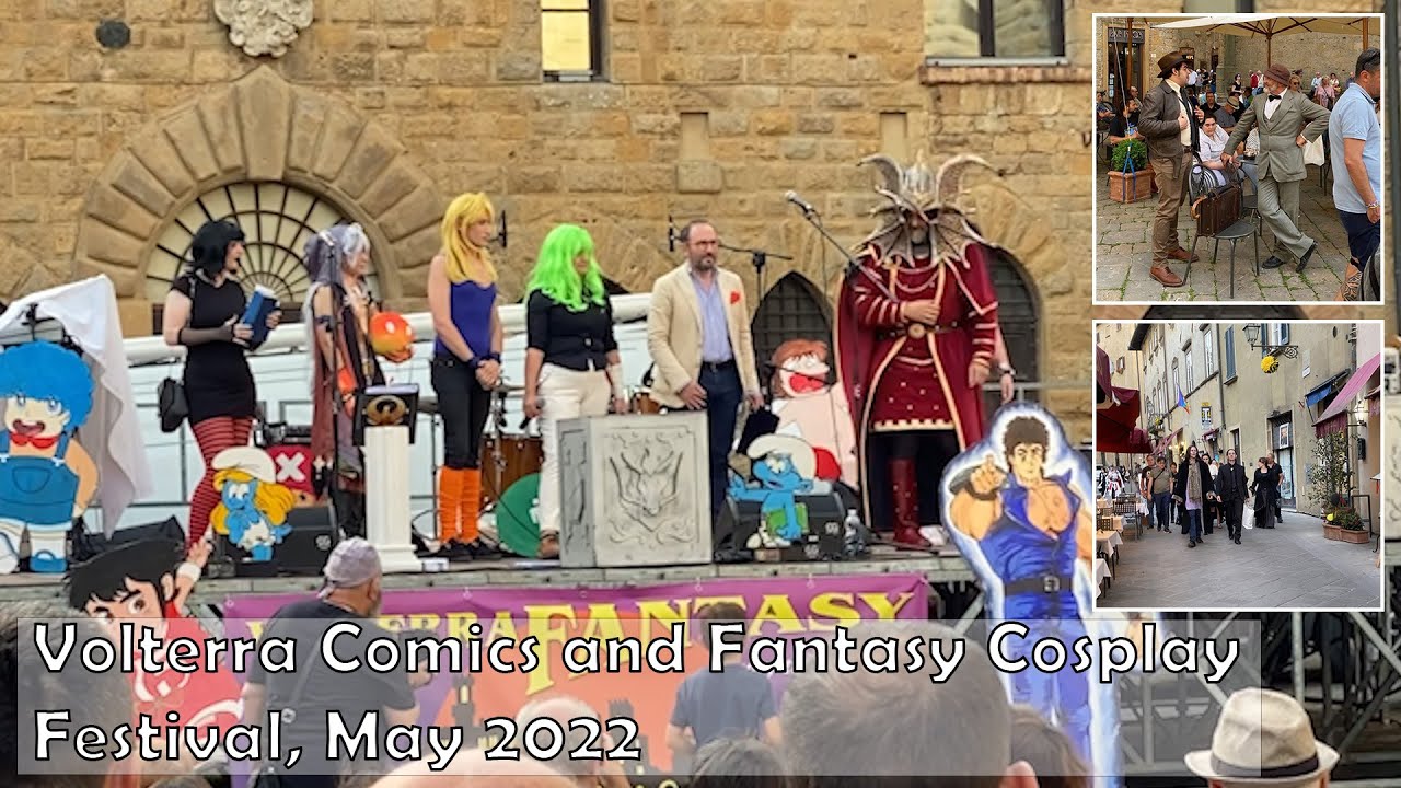 Volterra Comics and Fantasy Cosplay Festival, Volterra, Italy