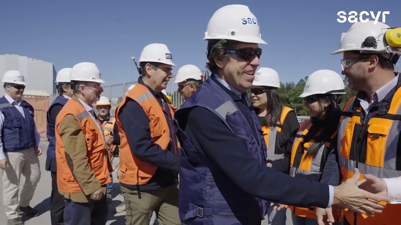 Video Sacyr. Visita al Nuevo Puente Ferroviario en Concepción (Chile)